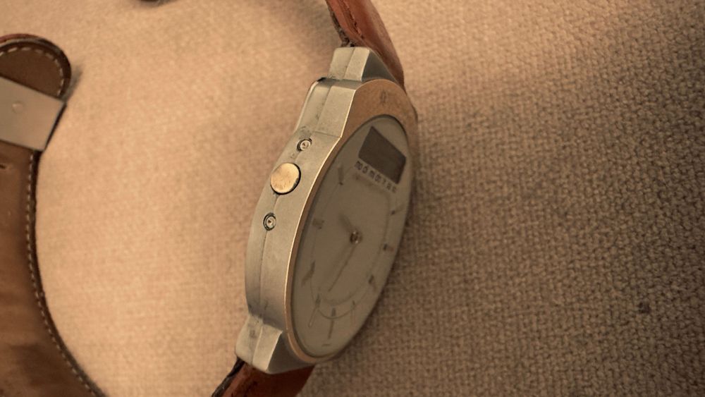 Junghans Mega aspect ireprosabil,curea originala si catarama originala
