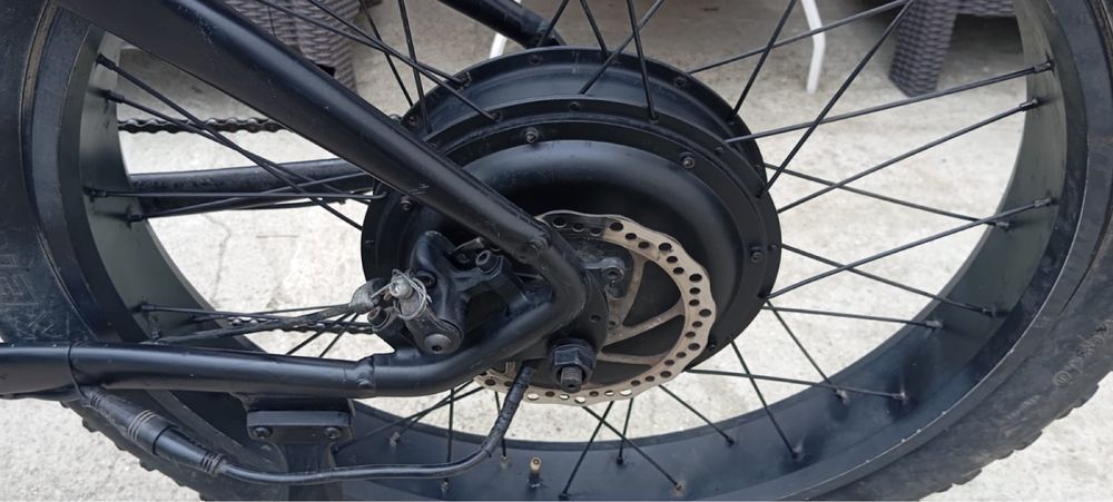 Mtb electric motor 2000w baterie 17 ah fat tire bike