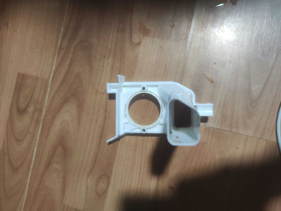 Cascadă/ghidă cafea grinder Krups din plastic alb