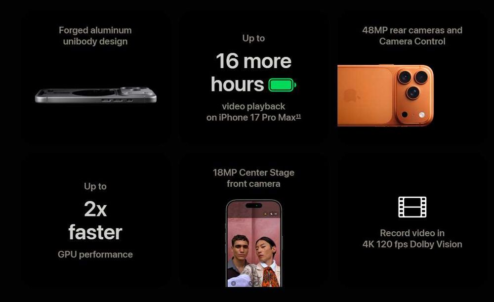 iPhone 17 Pro - 512 GB - Cosmic Orange