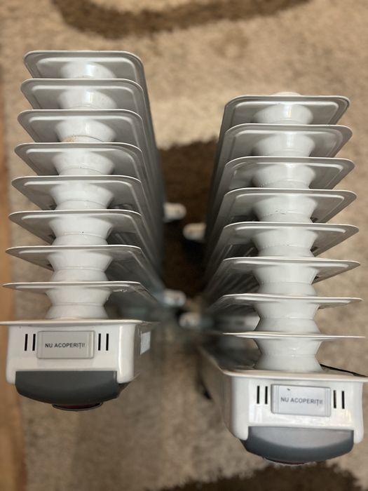 Calorifere electrice Vortex cu 9 elementi