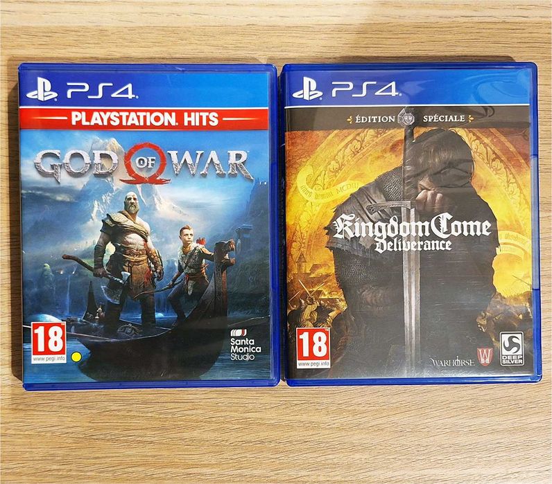 Pachet Jocuri Playstation 4 - PS4 - God of war, Kingdom Come D