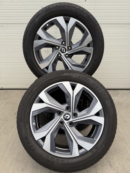 Set jante anvelope 18 5x114.3 Originale Renault Captur Duster Megan