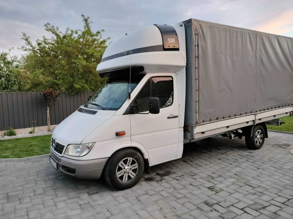 Mercedes sprinter prelată 8 europaleti.