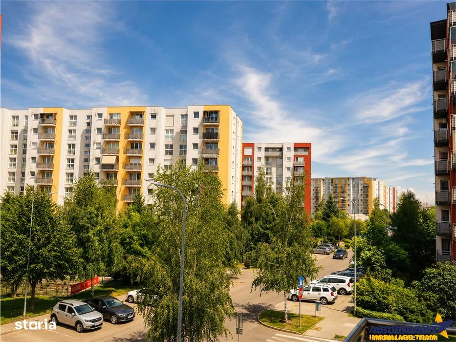 Studio modern, decomandat, etaj 2, mobilat, echipat, terasa, parcare,