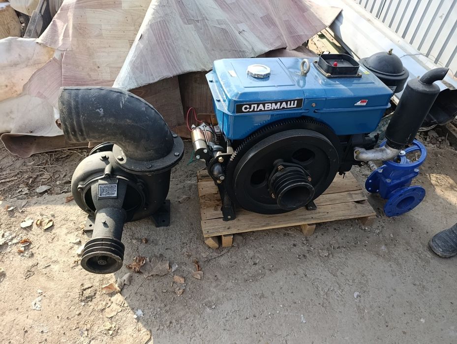 Мотопомпа дизельная