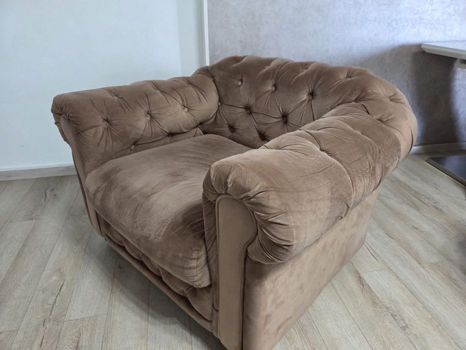 Canapea extensibila plus fotoliu, stare ca noua