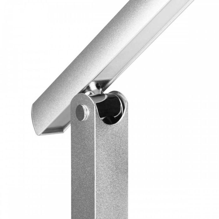 LED лампа All4light - сребриста настолна