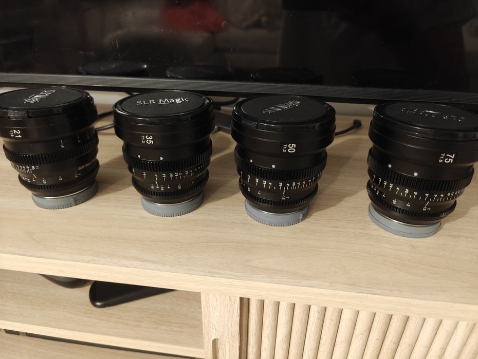 Кино объективы Slr magic micro prime для Sony E mount.