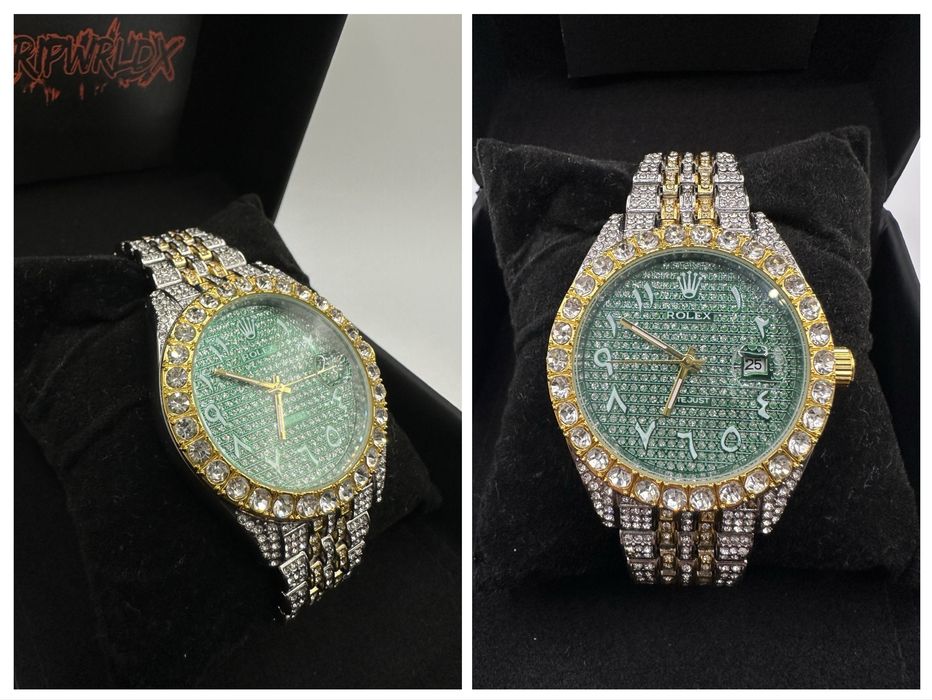 Rolex Datejust 40mm Мойсанит Диамант Арабски Циферблат Различни Модели