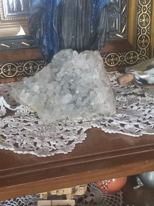 Floare de mina proveniență mina Săsar. Calcită.cuart