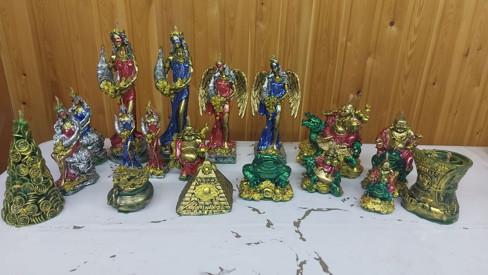 Свечи восковые фигурные программные