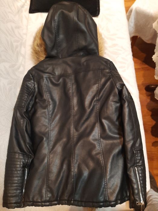 Кожено яке S размер