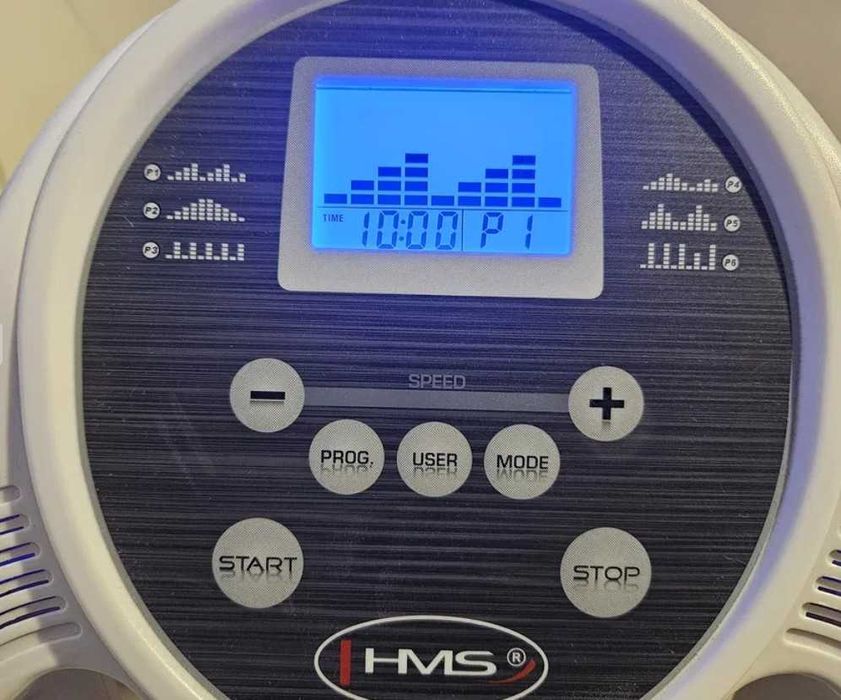 Aparat vibromasaj HMS, 3 curele incluse, greutate utilizator 120 kg