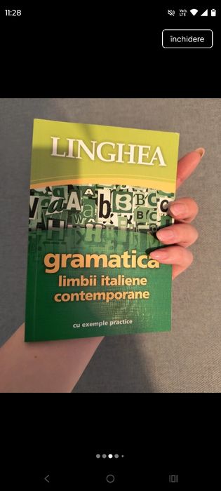 Gramatica limbii italiene contemporane Editura Linghea noua