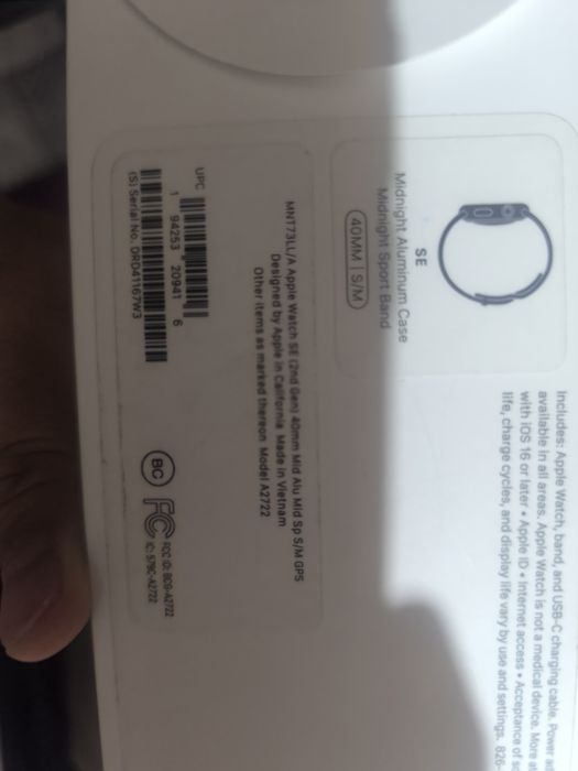 Apple watch se 2 series 40mm
