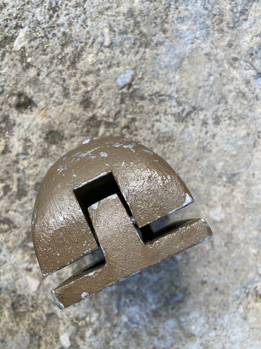 Стар алуминиев пепелник БДЖ