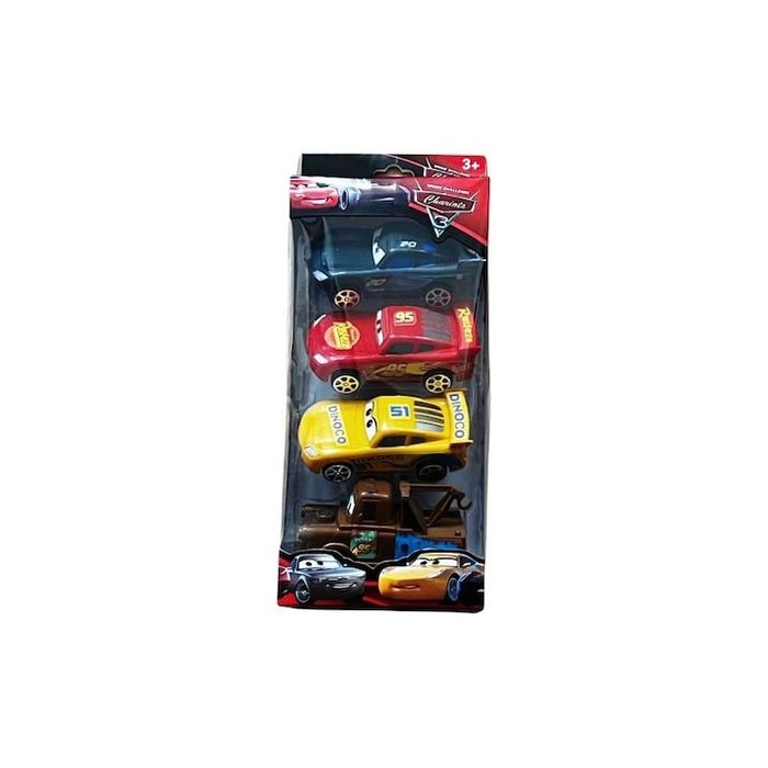 4 бр Макуин Маккуин колите McQueen cars пластмасови колички фигурки иг