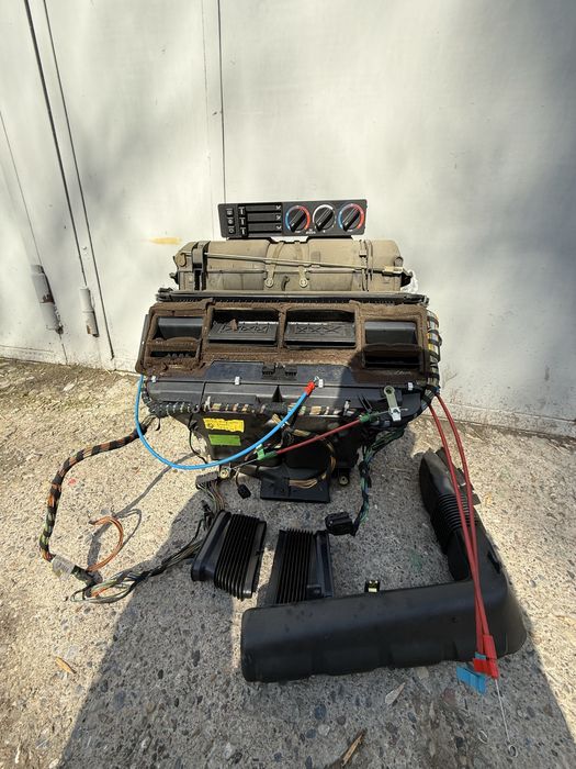 Печка BEHR с кондиционером на БМВ Е34