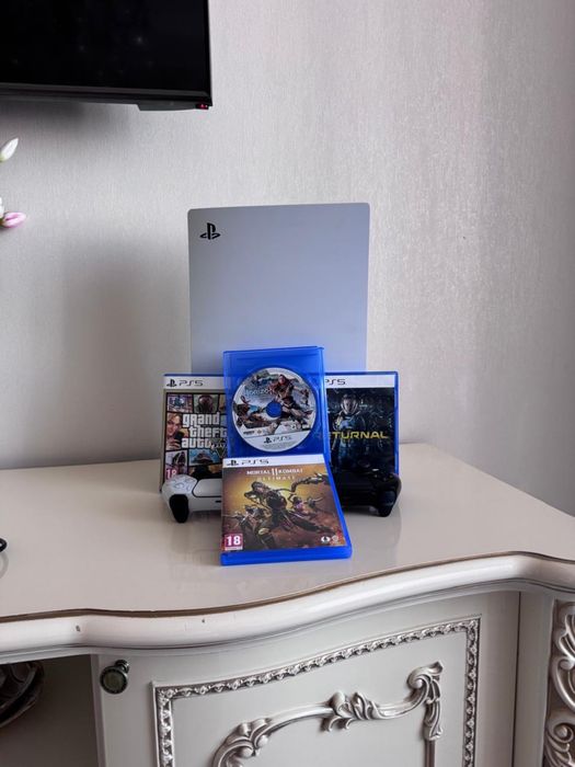 Playstation 5, 2 геймпада