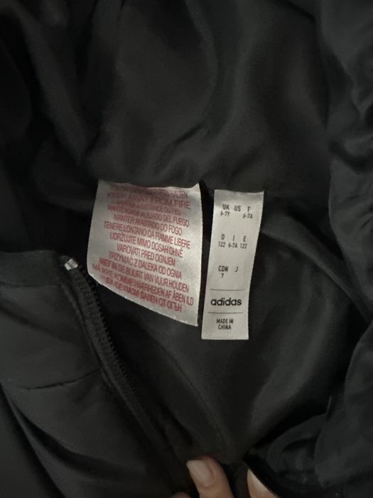 Детская куртка adidas демисезон