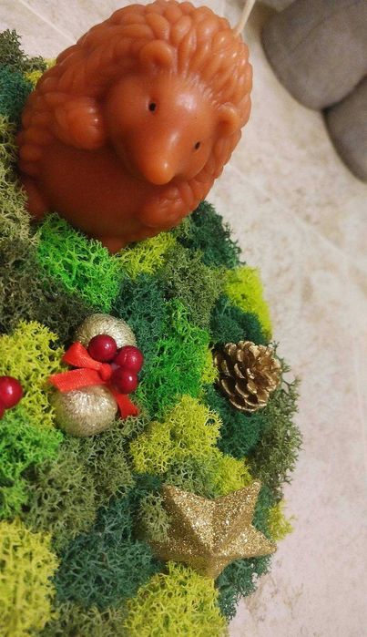 Икебана със скандинавски мъх