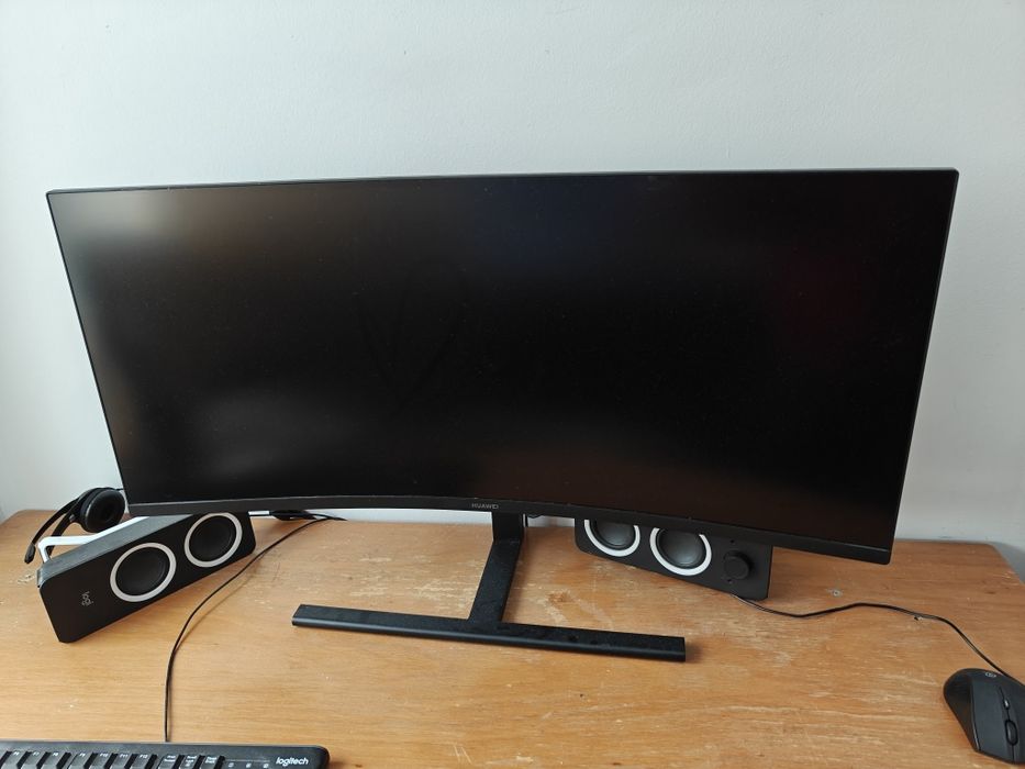 Monitor 34 huawei mateview wqhd 3k ultrawide 165hz gaming LCD