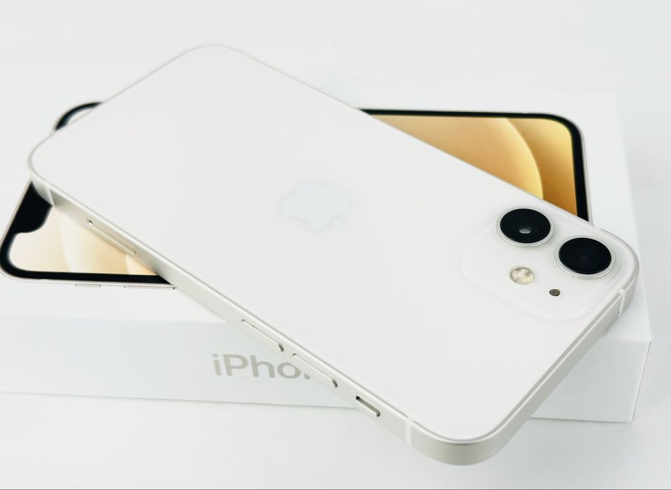 Apple iPhone 12 mini 256GB White 100% Батерия! Гаранция!