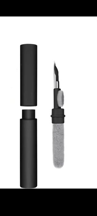 Стойка за телефон, уред за почистване на слушалки