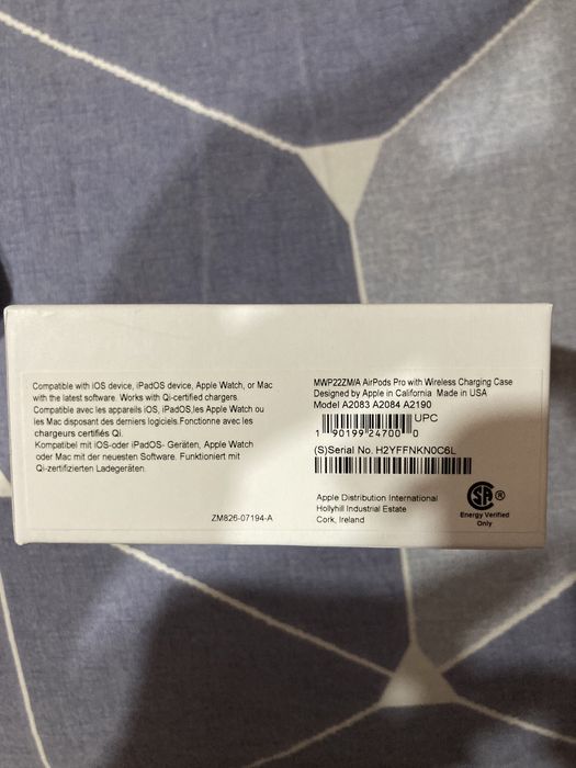 Airpods Pro оригинал регион США