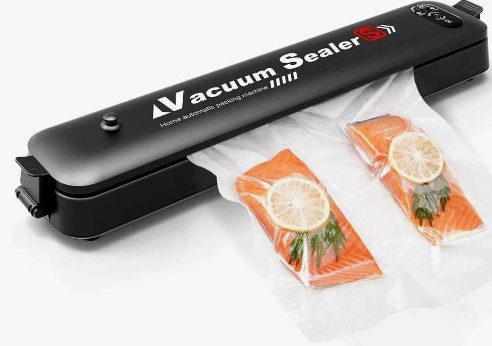Вакуумный паковщик вакуматор Vacuum SealerZ+ 5 пакетов в подарок