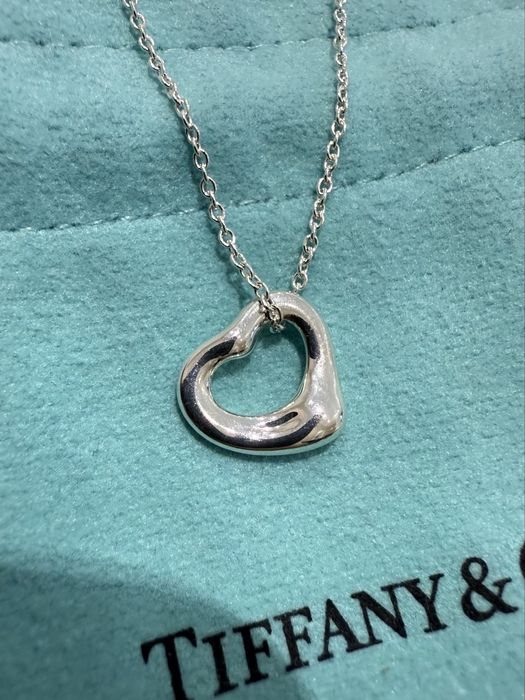 NEW Подвеска Tiffany & Co Elsa Peretti Open Heart 600138