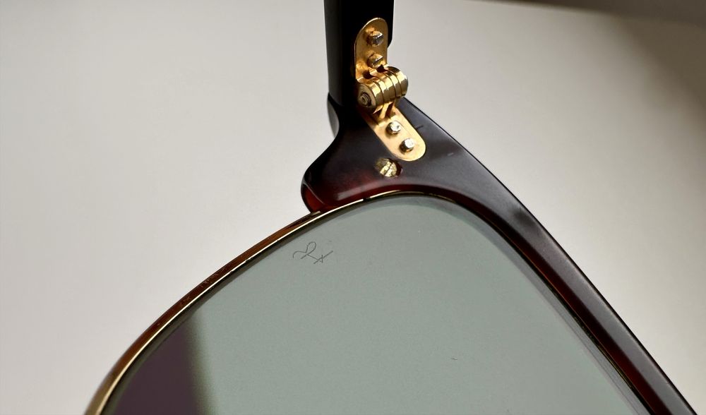 Ray Ban RB3016 Clubmaster зелени огледални/mirror лещи Made in Italy