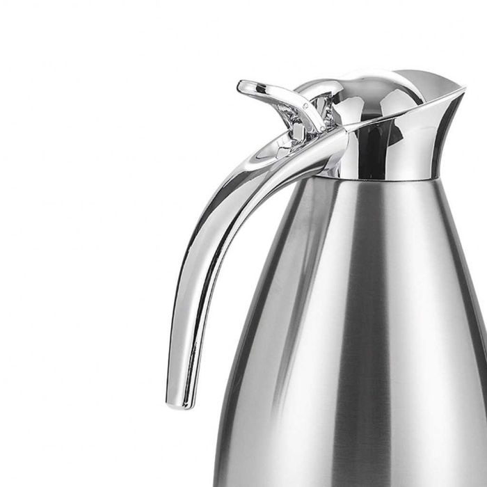 Комплект от 2 термоса Cheffinger 1L + 1.5L сребрист чайник.