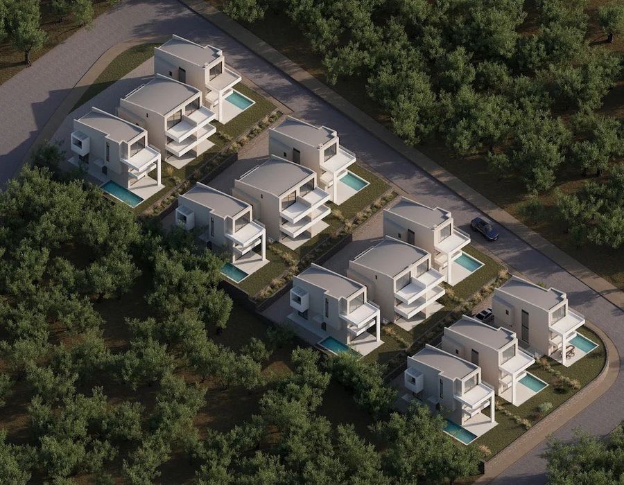 Мезонет с градина и морска гледка за продажба в Палио, Гърция