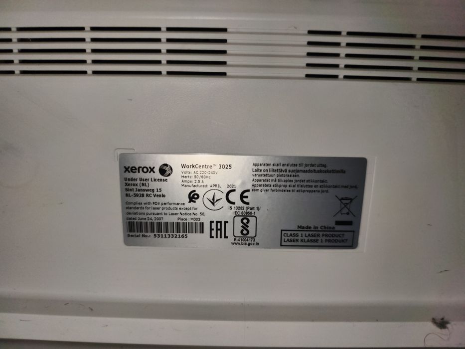 Принтер Xerox Work centre 3025