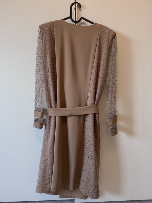 Rochie eleganta nude 42-44