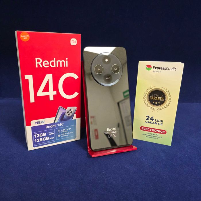 Xiaomi Redmi 14C 128 GB / 6 GB RAM ( B33889.1 / Ag28 Doi Baieti ) Garantie 2 ani !