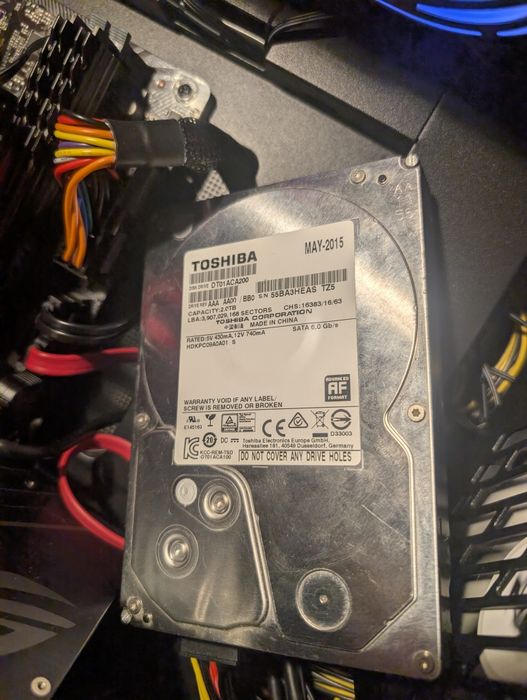 Okazie ‼️ Hard Disk 3.5inch Toshiba 2tb 7200RPm Health 100% !