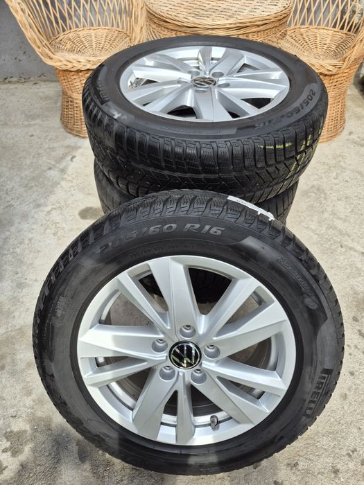 Roți cu jante originale Vw Caddy Touran Sharan Passat  Golf