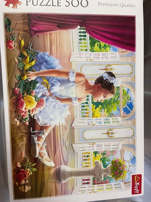 Пъзели TREFL 500 части и 300 части - 4 броя