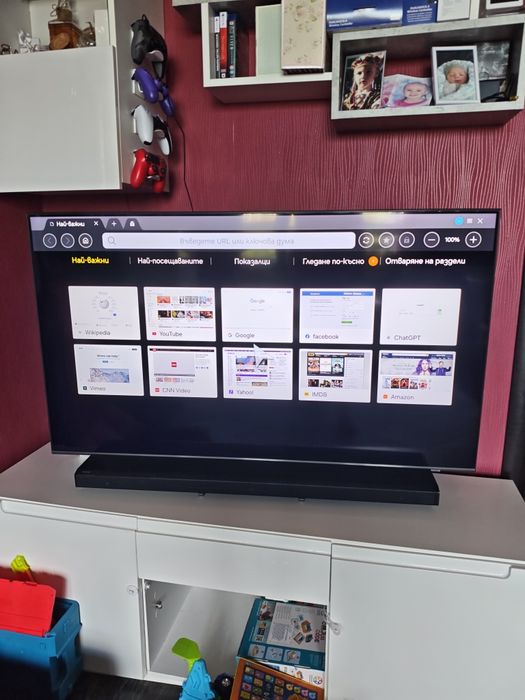 Смарт Телевизор 55 инча / inch  Samsung QLED 120 Hz 4k   Q70B, 3840 x 2160 HDR 10+