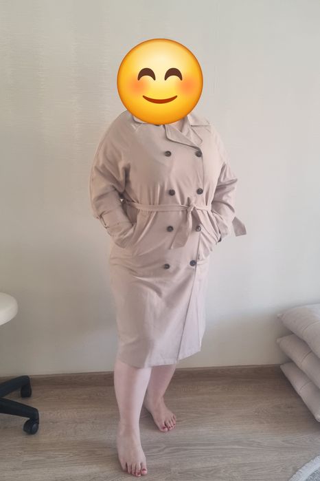 Продам тренч бежевый