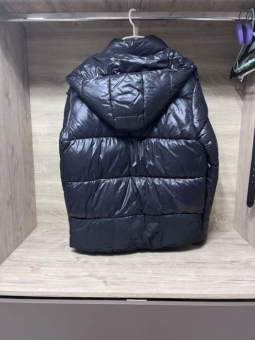 Geaca puffer neagra groasa bohooman