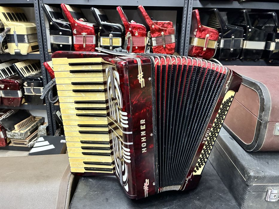 Acordeon Hohner Verdi 2 bandon cu 80 baisi