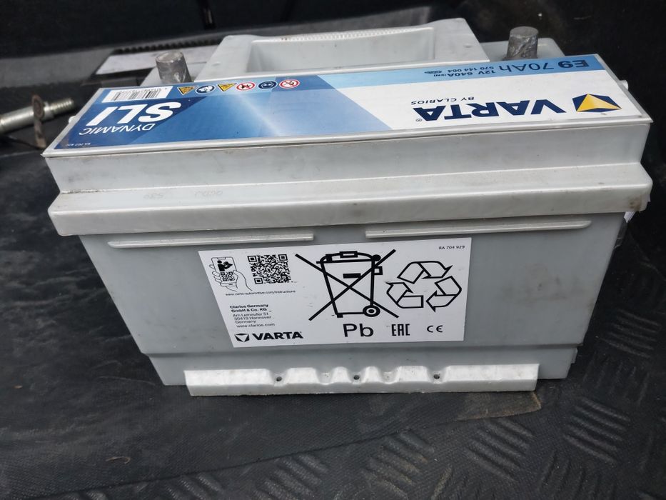 Acumulator auto Varta 12V 70Ah ca nou