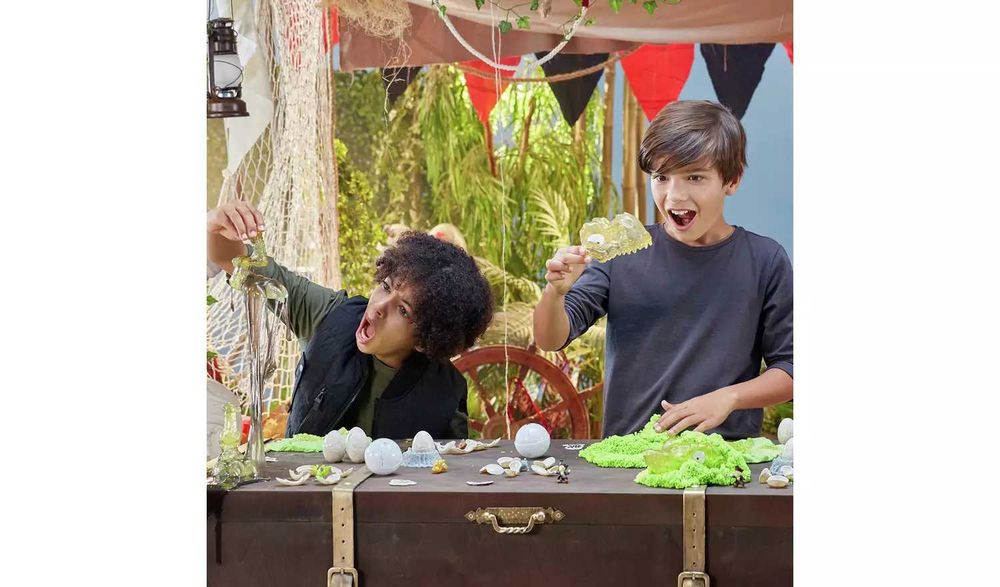 Огромен череп Zuru с дино смашър яйца Smashers Dino Island яйце