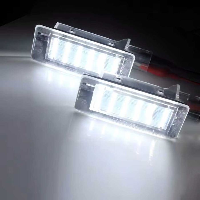 Set 2 Lampi Numar LED Portbagaj Renault Espace Scenic Laguna Fluence