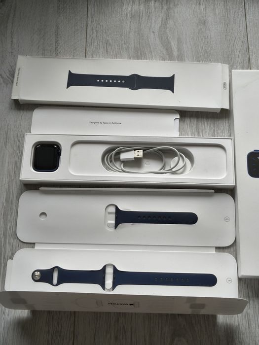 Apple watch seria 6 GPS Blue 40mm emag