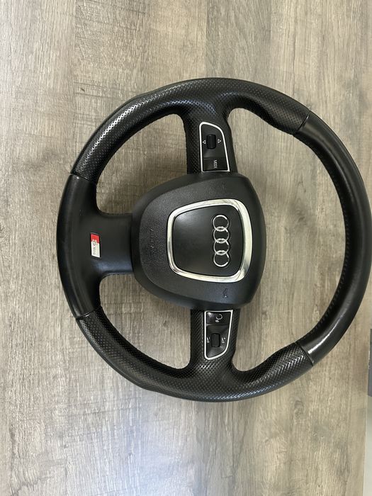 Volan cu airbag si padele sline audi a3 a4 b8 a5 a6 q5